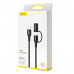 Кабель BASEUS Combo twins 2 in 1 Cable Type-C to Type-c / Lightning |1M, 60W (20V 3A) + 18W (9V 2A)| (CATLYW-H01)