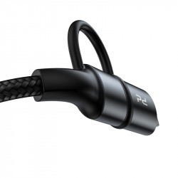 Кабель BASEUS Combo twins 2 in 1 Cable Type-C to Type-c / Lightning |1M, 60W (20V 3A) + 18W (9V 2A)| (CATLYW-H01)