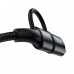 Кабель BASEUS Combo twins 2 in 1 Cable Type-C to Type-c / Lightning |1M, 60W (20V 3A) + 18W (9V 2A)| (CATLYW-H01)