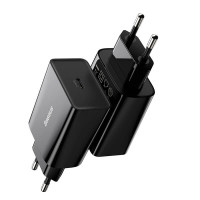 Адаптер мережевий BASEUS Speed Mini Quick Charger 1C |1Type-C, PD/QC,20W, 3A| (CCFS-SN02)