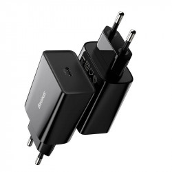 Адаптер мережевий BASEUS Speed Mini Quick Charger 1C |1Type-C, PD/QC,20W, 3A| (CCFS-SN02)