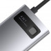 Hub адаптер BASEUS Type-C Metal Gleam Series 4-in-1 Multifunctional Docking Station |2USB, HDMI, Type-C, 100W PD| (CAHUB-CY0G)