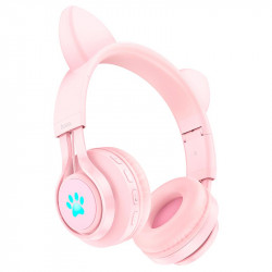 Навушники Hoco Cat ear kids BT headphones W39 |BT5.3, AUX, 10H, 85db|