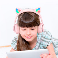 Навушники Hoco Cat ear kids BT headphones W39 |BT5.3, AUX, 10H, 85db|