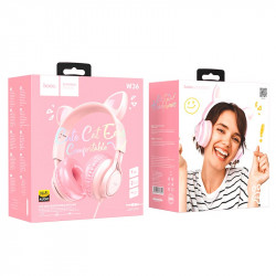 Навушники Hoco Cat ear headphones with mic W36 |Hi-Fi|