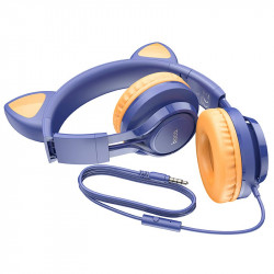 Навушники Hoco Cat ear headphones with mic W36 |Hi-Fi|