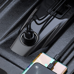Адаптер автомобільний BASEUS Wireless MP3 Car Charger t typed S-16 |2USB, 3.1A|
