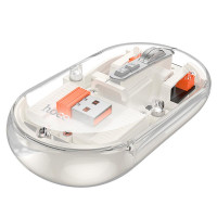 Мишка Hoco General dual-mode silent wireless mouse GM35 (battery version) |2.4G+BT, 800-1200-1600DPI