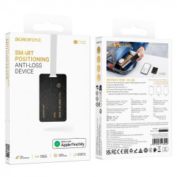 Пошуковий трекер BOROFONE Search Card type intelligent positioning anti-lost device BC102 |Apple Find Me, IP68|