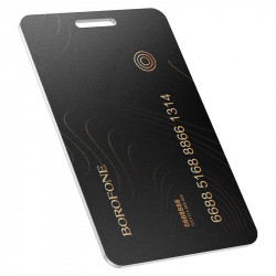 Пошуковий трекер BOROFONE Search Card type intelligent positioning anti-lost device BC102 |Apple Find Me, IP68|