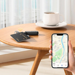 Пошуковий трекер BOROFONE Search Card type intelligent positioning anti-lost device BC102 |Apple Find Me, IP68|