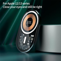 Тримач Transparent Magnetic Wireless Car Charger XYJ T10 |15W|