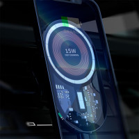 Тримач Transparent Magnetic Wireless Car Charger XYJ T10 |15W|