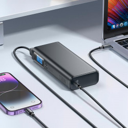 УМБ Hoco Electric power bank 20000mAh Q17B |1USB/2Type-C, 130W/3A, PD/QC|