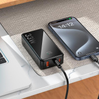 УМБ HOCO Jewel power bank 10000mah Q27 |1USB/2Type-C, 30W/3A, PD/QC|