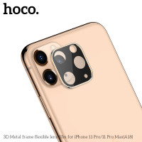 Захисне скло HOCO 3D Metal для камери iPhone 11 Pro / 11 Pro Max (A18)