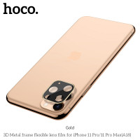 Захисне скло HOCO 3D Metal для камери iPhone 11 Pro / 11 Pro Max (A18)