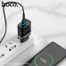 Адаптер мережевий Hoco Smart FCP / AFC C12Q |1USB, 3A, 18W, QC3.0|
