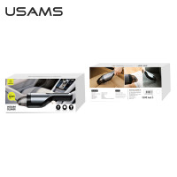 Автомобільний пилосос USAMS Mini Handheld Vacuum Cleaner US-ZB108 |80W, 120ml, 5500Pa|