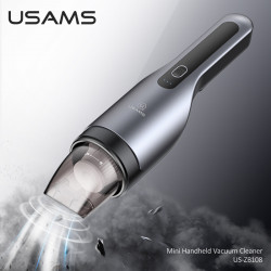 Автомобільний пилосос USAMS Mini Handheld Vacuum Cleaner US-ZB108 |80W, 120ml, 5500Pa|