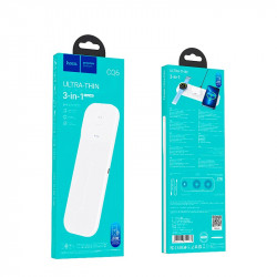 Зарядка Qi HOCO Step 3-in-1 wireless fast charger CQ6 (Samsung Watch) |223 W Total|