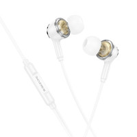 Навушники Borofone Miller universal earphones with microphone BM90