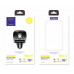 Адаптер автомобільний JOYROOM with Bluetooth FM Shadow Series JR-CL02 |2USB, QC3.0, 18W, TF Cards|