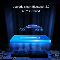 Адаптер автомобільний JOYROOM with Bluetooth FM Shadow Series JR-CL02 |2USB, QC3.0, 18W, TF Cards|