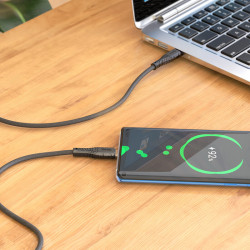 Кабель Hoco Type-C to Type-C Nano silicone charging data cable X67 |1.2m, 60W, 5A|
