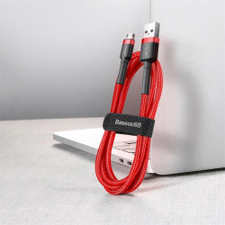Кабель Micro USB BASEUS cafule |2.4A, 1M| (CAMKLF-B09)