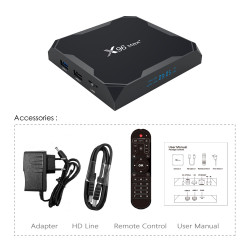 Android TV приставка Amlogic TV BOX X96 MAX+ |S905X3, 4GB RAM, 32GB ROM|