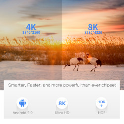 Android TV приставка Amlogic TV BOX X96 MAX+ |S905X3, 4GB RAM, 32GB ROM|