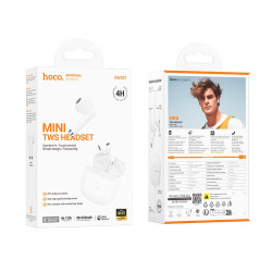 Навушники HOCO Graceful true wireless BT headset EW201 |BT5.4, 30/320mAh, 4h|