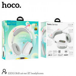 Навушники HOCO Skill cat ear BT headphones ESD13 |BT5.3, Type-C, 7h|