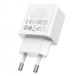 Адаптер мережевий HOCO Leisure single port charger C106A |1USB, 10.5W/2.1A|