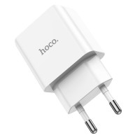 Адаптер мережевий HOCO Leisure single port charger C106A |1USB, 10.5W/2.1A|