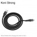 Кабель Micro USB Koni Strong nobility flash charging KS11m |1.2m, 2.4A|