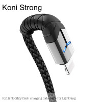 Кабель Lightning Koni Strong nobility flash charging KS11i |1.2m, 2.4A|