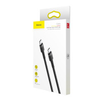 Кабель Type-C / Type-c BASEUS Flash charge cafule |PD2.0, 60W, 3A, 1M|