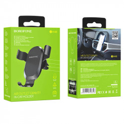 Тримач BOROFONE Warrior Air outlet Gravity Car holder BH48