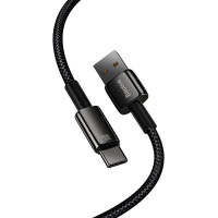 Кабель Baseus Type-C Tungsten Gold Fast Charging Data Cable |2m, 100W|