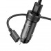 Адаптер автомобільний Hoco Lightning Cable Level dual port Car charger Z49 |2USB, 12W, 2.4A|