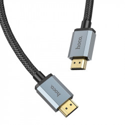 Кабель HOCO HDTV 2.0 Male to Male 4K HD data cable US03 (L=2m)