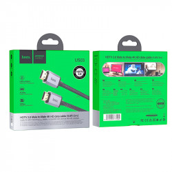 Кабель HOCO HDTV 2.0 Male to Male 4K HD data cable US03 (L=3M)
