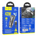 Адаптер автомобільний Hoco Type-C to Type-C cable Sprinter dual port Car charger NZ8 |1USB/1Type-C, QC/PD, 43W/3A|