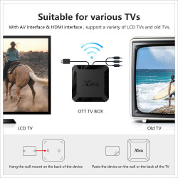 Android TV приставка Allwinner TV BOX X96Q |H313, 1GB RAM, 8GB ROM|