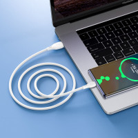 Кабель Hoco Type-C Ultimate silicone charging data cable X61 |1m, 3A|