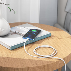 Кабель Hoco Type-C to Lightning Fortune PD fast charging data cable X62 |1m, 3A, 20W|