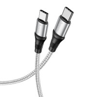 Кабель Hoco Type-C to Type-C Exquisito charging data cable X50 |1m, 5A, 100W|