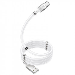 Кабель Hoco Type-C Magic magnetic charging U91 |1m, 3A|
